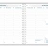 AGENDA BUSINESS ALASKA 1 SEMAINE SUR 2 PAGES 175X225 CM