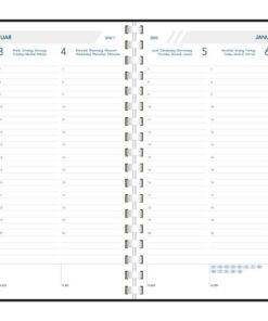 AGENDA BUSINESS ALASKA 1 SEMAINE SUR 2 PAGES 175X225 CM