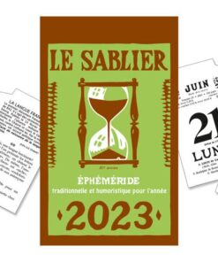 LE SABLIER - CALENDRIER disponible de septembre à décembre