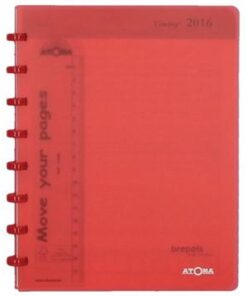 AGENDA SEMAINIER A5 ATOMA COUVERTURE PP ASSORTI
