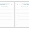 AGENDA CLASSIC 500 SETA 80X120MM 1JOUR/PAGE ASS