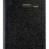 AGENDA INTERPLAN RELIE 95X165 LIMA NOIR - SEMAINIER