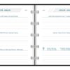 AGENDA CLASSIC ADOC ASS. 80X120 1SEMAINE/2PAGES COUVERTURE PP AVEC ELASTIQUES