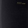 AGENDA BREMAX 1 A4 - NOIR 1 PAGE / JOUR