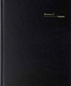 AGENDA BREMAX 2 A4 - NOIR 2 PAGES / 1 JOUR