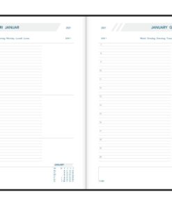 AGENDA LARGO BALCRON 165X210 1JOUR/PAGE RELIE ASS.