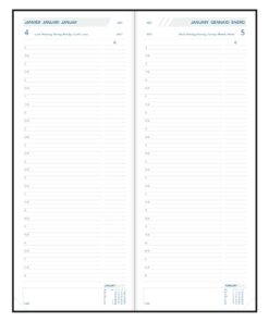 AGENDA LONGO BALACRON 14X34 1JOUR/PAGE ASS.