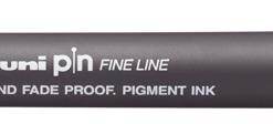 UNI-BALL FEUTRE PIN BRUSH GRIS FONCE