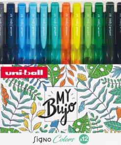 UNI-BALL 12 ROLLER GEL SIGNO COLORS - COULEURS BOTANIQUES