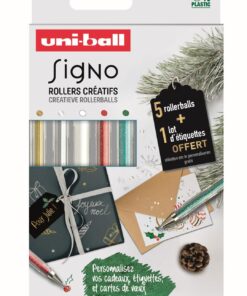 SET SIGNO CHRISTMAS 5 ROLLERS + 1 LOT D'ETIQUETTES