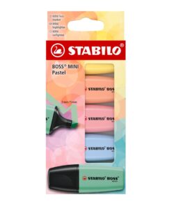 STABILO BOSS MINI 5X PASTEL SURLIGNEURS