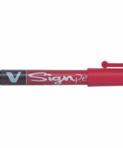 PILOT V-SIGN PEN ROUGE FEUTRE
