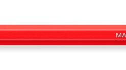 STAEDTLER CRAYON ROUGE HEXAGONALE