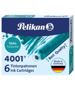 CARTOUCHE PELIKAN TURQUOISE ETUI D  TP6