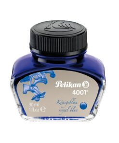 ENCRE PELIKAN  BLEU ROYAL - FLACON 30ML EFFACABLE ENCRIER
