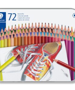 72 CRAYONS COULEUR STAEDTLER BOITE METALLIQUE