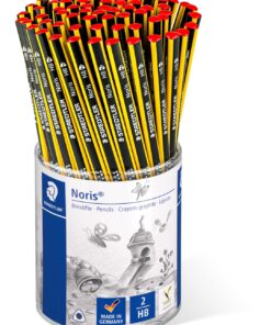 CRAYONS NORIS HB N°2 POT DE 72 TRIANGULAIRES STAEDTLER WOOPEX RESISTANT - DISPLAY 72 CRAYONS