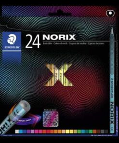 NORIX 24 CRAYONS DE COULEUR STAEDTLER