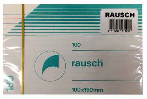 FICHE 100X150M LIGNE BLANCHE RAUSCH 100