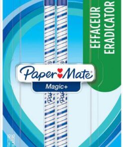 2 EFFACEURS PAPER-MATE BLISTER