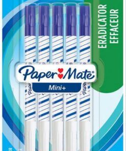 5 MINI EFFACEURS PAPER-MATE BL