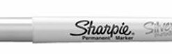 SHARPIE MARQUEUR ARGENT BLISTE MARQUEUR PERMANENT FIN