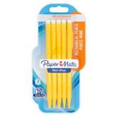 10 PORTES MINES NON STOP JAUNE PAPER MATE - 0.7MM