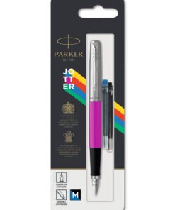 PARKER JOTTER PLUME ROSE BLIST - STYLO PLUME MOYENNE