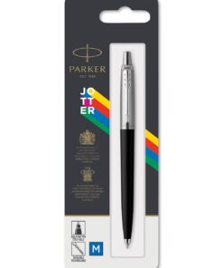 JOTTER BILLE NOIR BLISTER PARKER STYLO CORPS PLASTIQUE