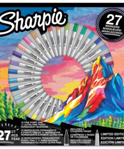 SET 27 MARQUEURS SHARPIE MARQUEURS PERMANENT