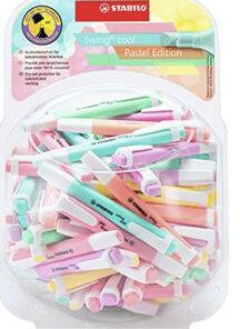 STABILO SWING COOL PASTEL 100 GLASS NEW