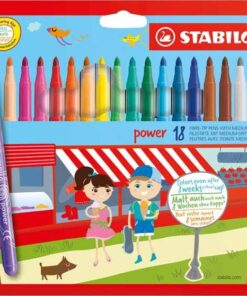 STABILO 18 FEUTRES POWER FEUTRES DE COLORIAGE
