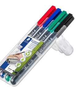 LUMOCOLOR 4 PERM. F ASSORTIS MARQUEUR PERMANENT DRYSAFE STAEDTLER