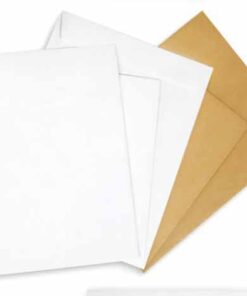ENVEL SAC 23X31CM A/F BLA STRI STRIP BLANCHES AVEC FENETRE A4 ENVELOPPES 250 PIECES