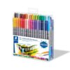 72 FEUTRES DE COLORIAGE DOUBLE POINTE STAEDTLER BIPOINTE BLIS