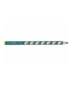 STABILO EASYGRAPH GAUCHER CRAYON GRAPHITE HB 3.15 LEFT PETROL