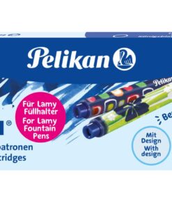 CARTOUCHES BLEU PELIKAN LAMY ETUI DE 5 - POUR STYLO