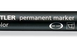 LUMOCOLOR BLEU BISEAU PERMANENT POINTE BISEAUTE STAEDTLER DRYSAFE MARQUEUR