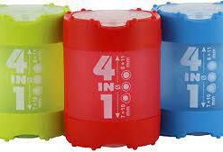 TAILLE CRAYONS 4 EN 1 KUM METALLIQUE RESERVOIR 358021