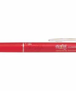 PILOT FRIXION CLICKER ROUGE EFFACABLE