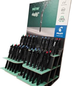 DISPLAY 40 FRIXION BALL PLUS 12 NOIR - 16 BLEU - 8 ROUGE - 4 VERT - PILOT
