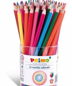 POT 72 CRAYONS COULEURS ASSORTIS MOROCOLOR PRIMO
