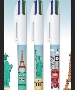 BIC 4 COULEURS 2024 CAPITALES DISPONIBLE EN SEPTEMBRE