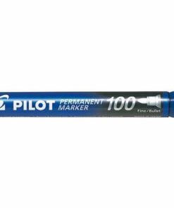 MARQUEUR PILOT 100 BLEU PERMANENT POINTU