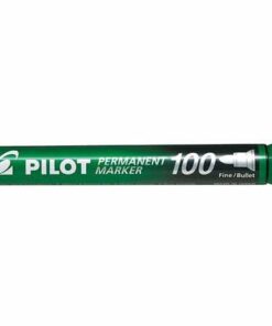 MARQUEUR PILOT 100 VERT PERMANENT POINTU