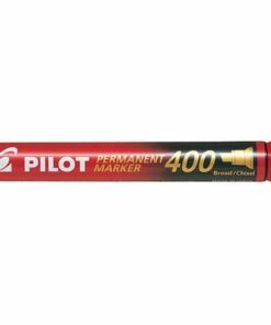 MARQUEUR PILOT 400 ROUGE PERMANENT BISEAUTE