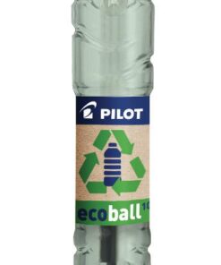 STYLO BILLE ECOBALL BLEU PILOT - 86% PLASTIQUE RECYCLE