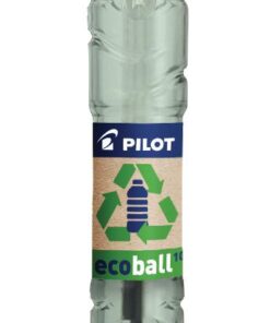 STYLO BILLE ECOBALL VERT 86% PLASTIQUE RECYCLE
