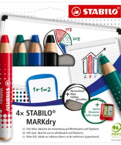 STABILO BOSS ETUI 4 ASSORTIES SURLIGNEURS POCHETTE