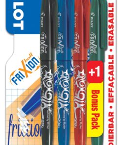 PILOT FRIXION BALL 3+1 GRATIS NOIR BLEU ROUGE VERT - BLISTER